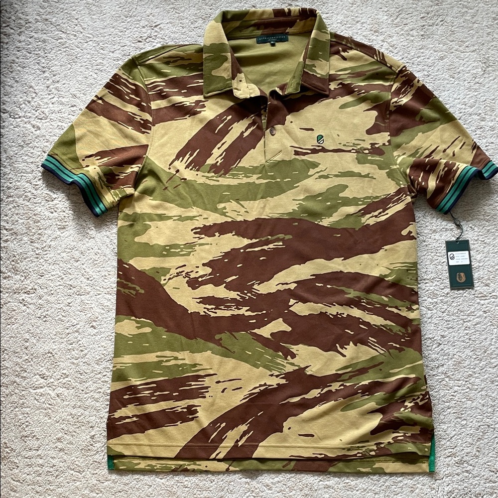 Men's Camouflage Polo Shirt